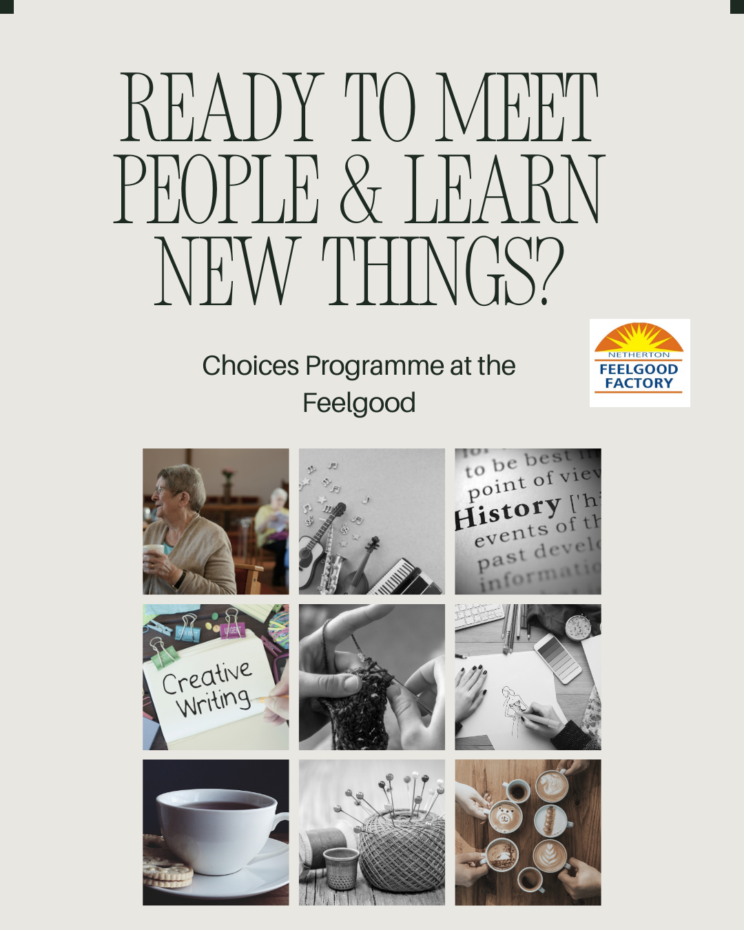 Ready to Meet People learn new things